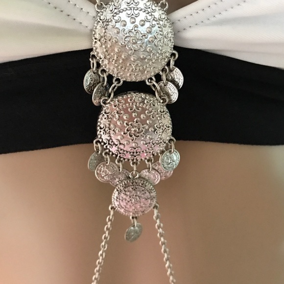 Stunning Vintage Body Chain – Silver Vibes - Picture 4 of 8